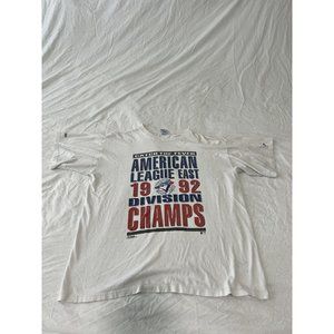 Vintage Toronto Blue Jays 1992 World Series Champs T-Shirt. Salem Sports Xl 5d